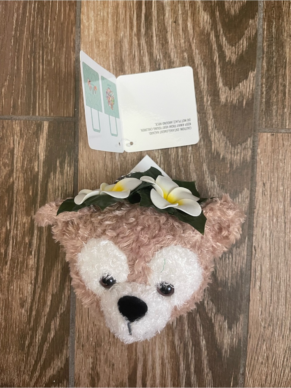 Disney Duffy Plush with reusable bag